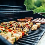 grillmad på gasgrill