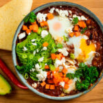 mexicansk Huevos rancheros