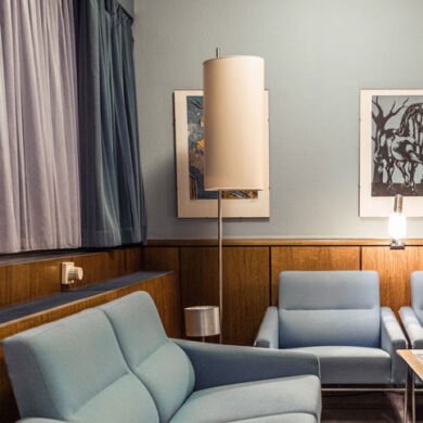 Arne Jacobsen værelse 606 på SAS Royal hotel i København