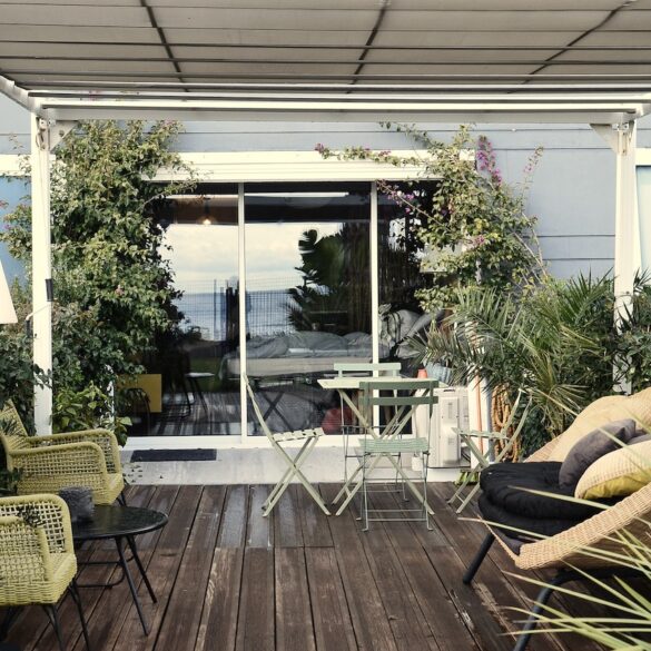 overdækket terrasse