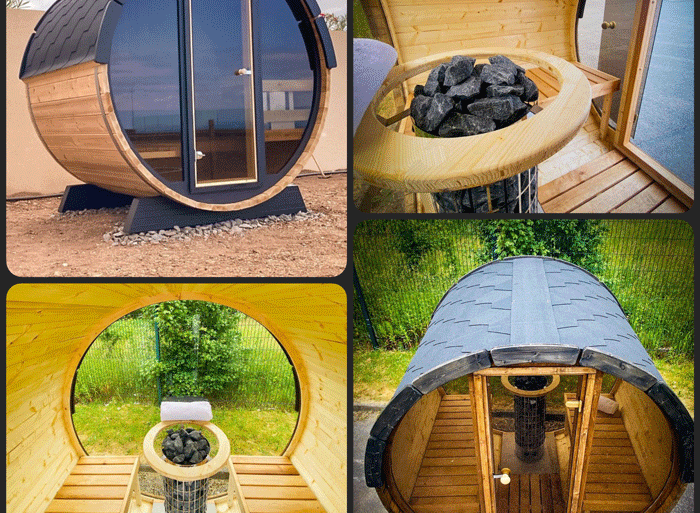 Sauna fra jsoasis til udendørs