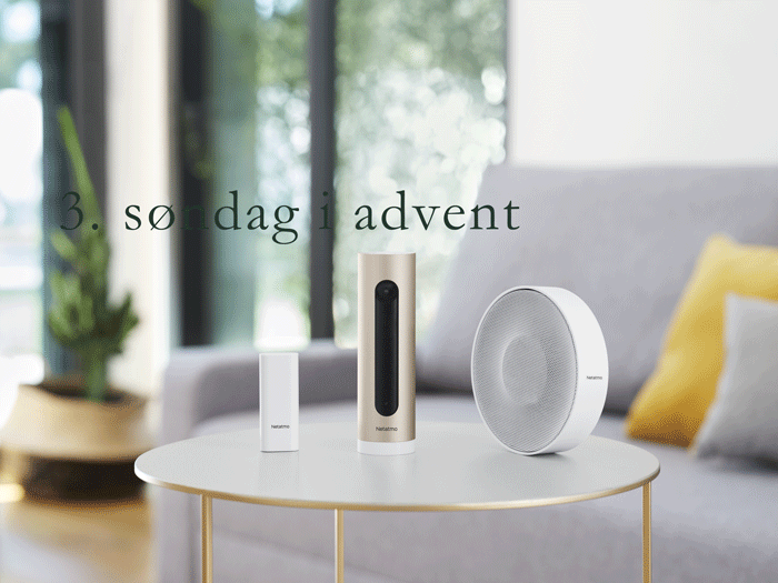 Smart Alarm system til boligen fra Netatmo