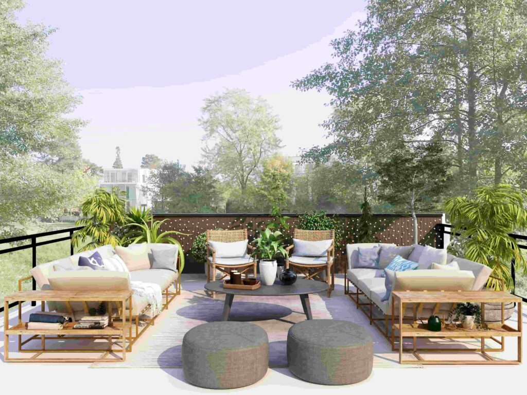terrasseindretning