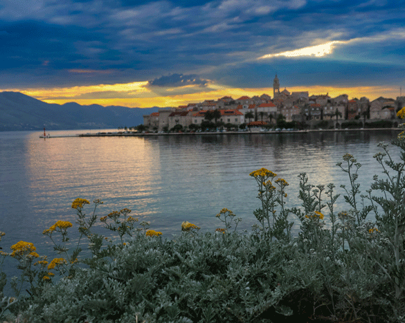 Korcula by night