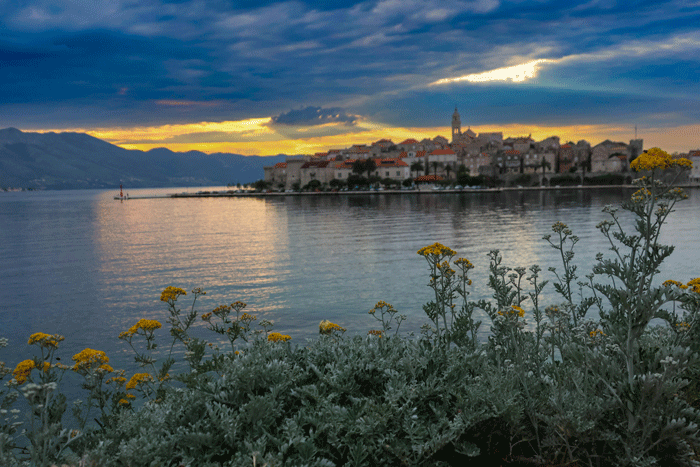 Korcula by night