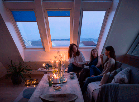 indeklima med Velux vinduer
